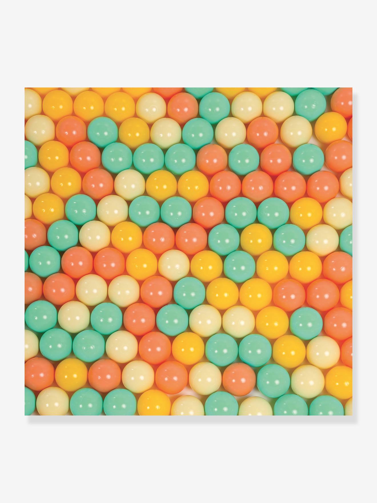 Ludi 60 Baby Bälle für Bällebad LUDI - mehrfarbig