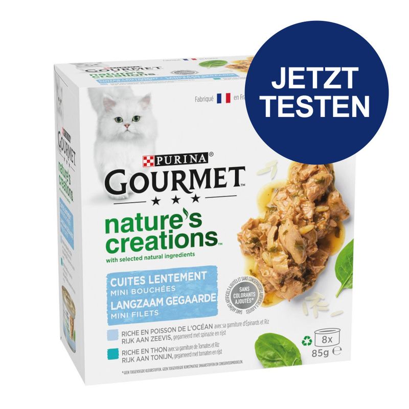 Probierpaket Gourmet Nature's Creations 8 x 85 g