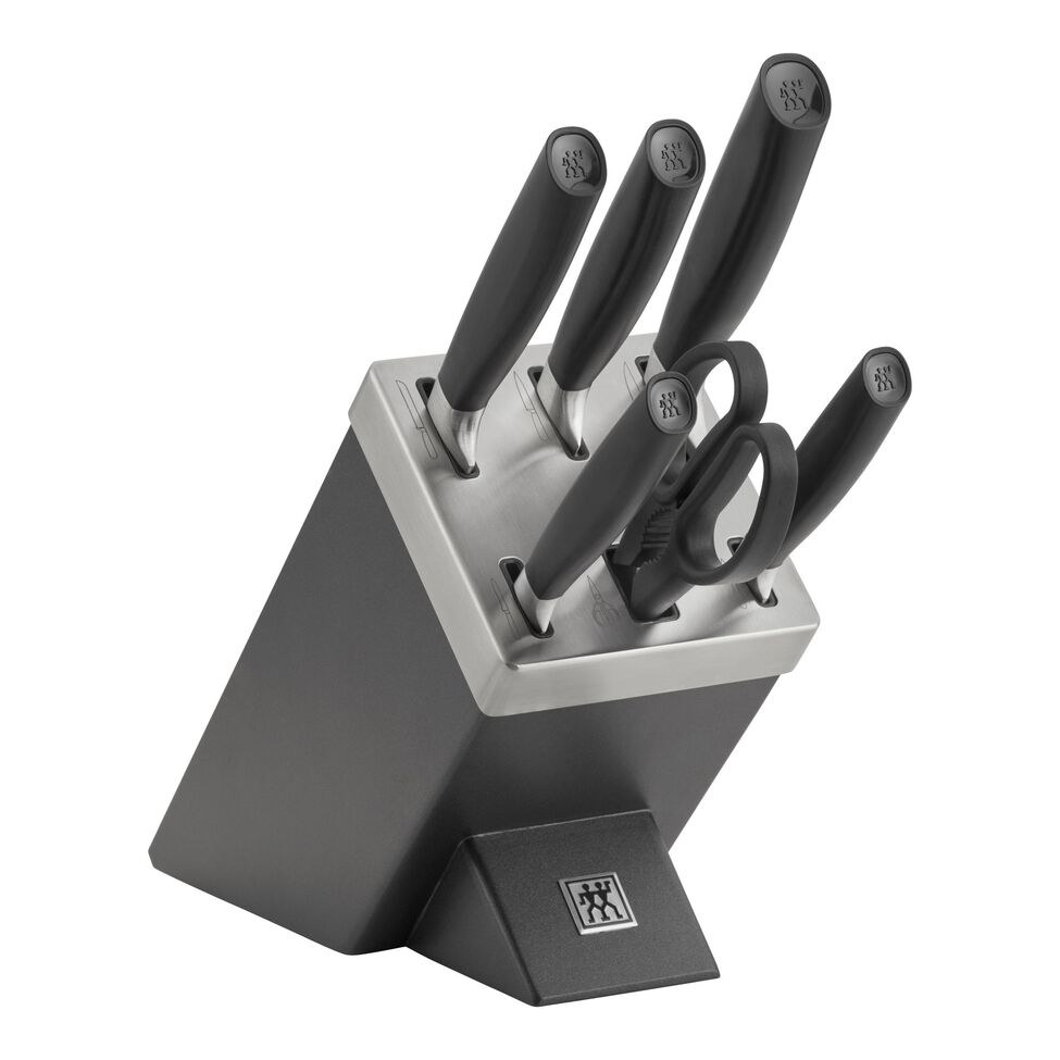 Messerblockset mit KiS Technologie 7-tlg, Anthrazit