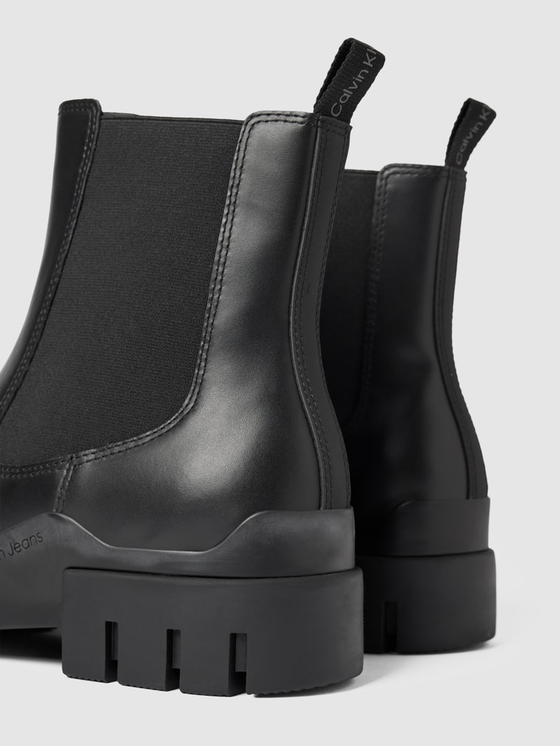 Chelsea Boots aus Leder Modell ' in black