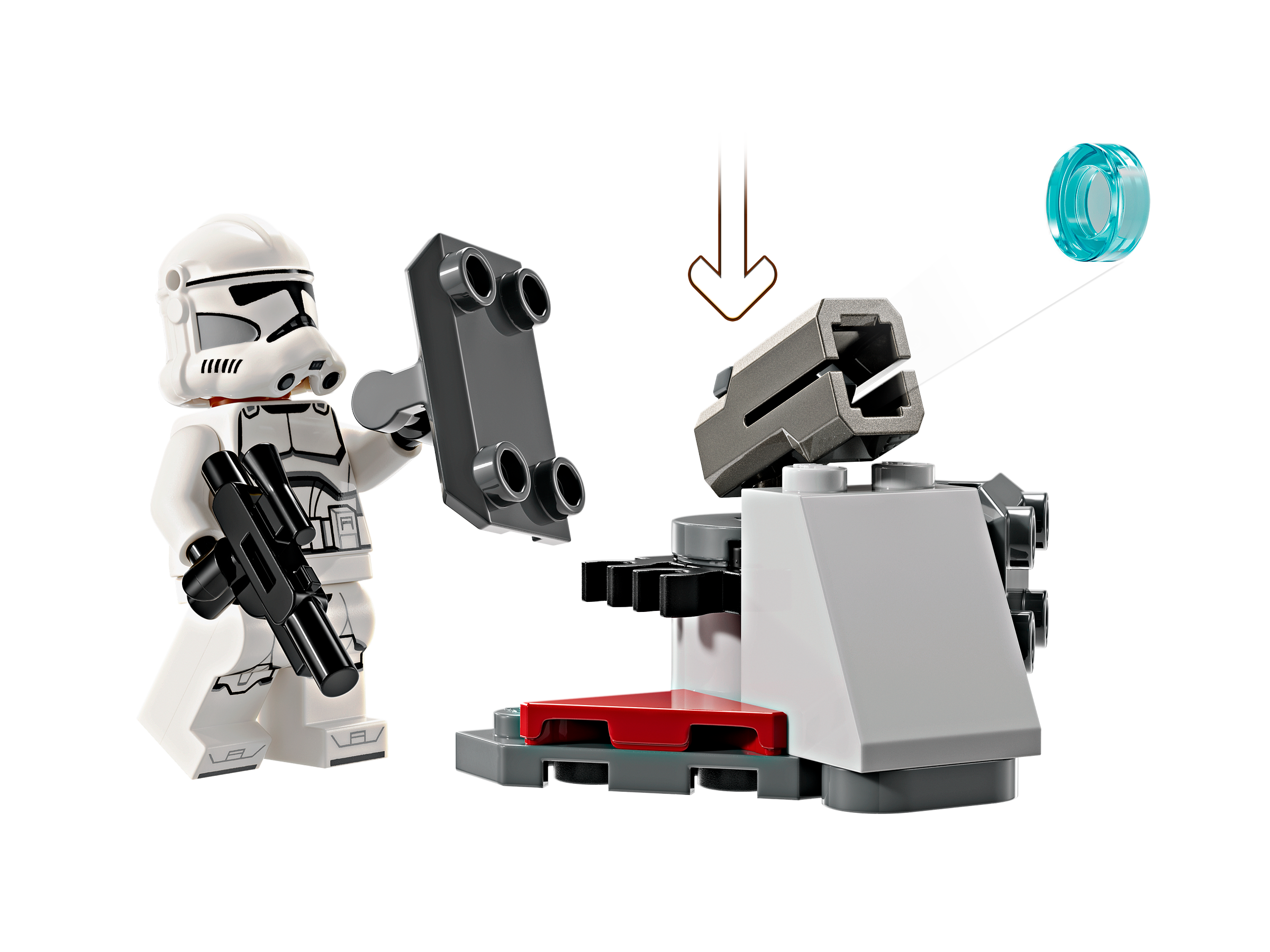 Clone Trooper™ & Battle Droid™ Battle Pack 75372