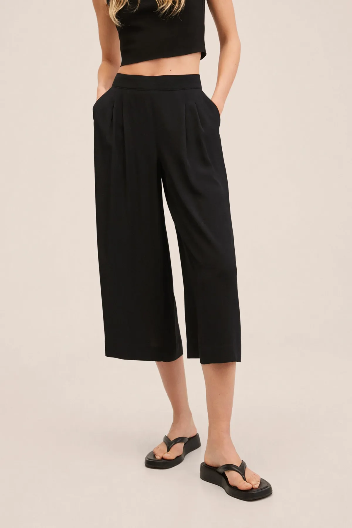MANGO  27008633 Frau / Mädchen Schwarz