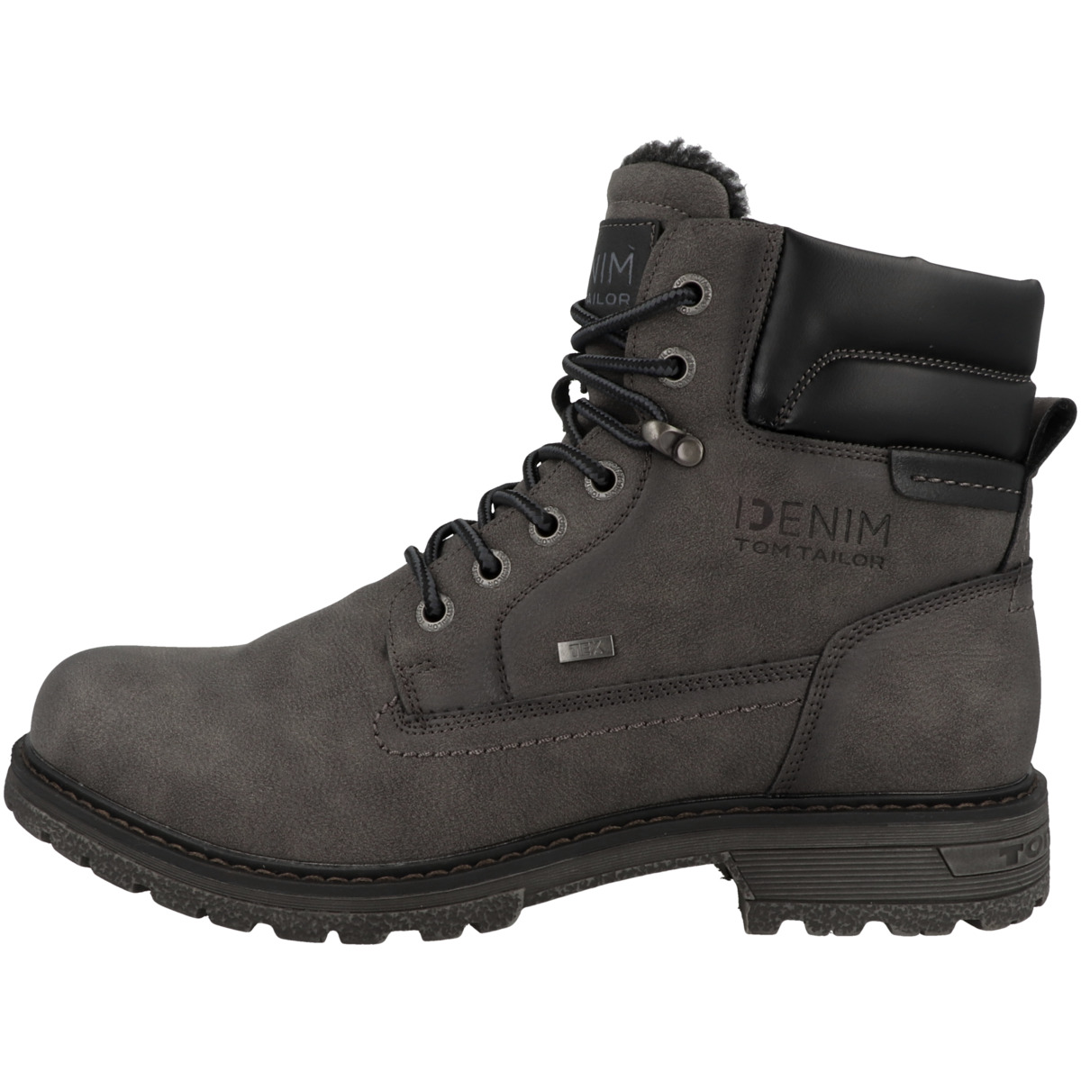 Tom Tailor Denim 4285007 Schnürboots schwarz