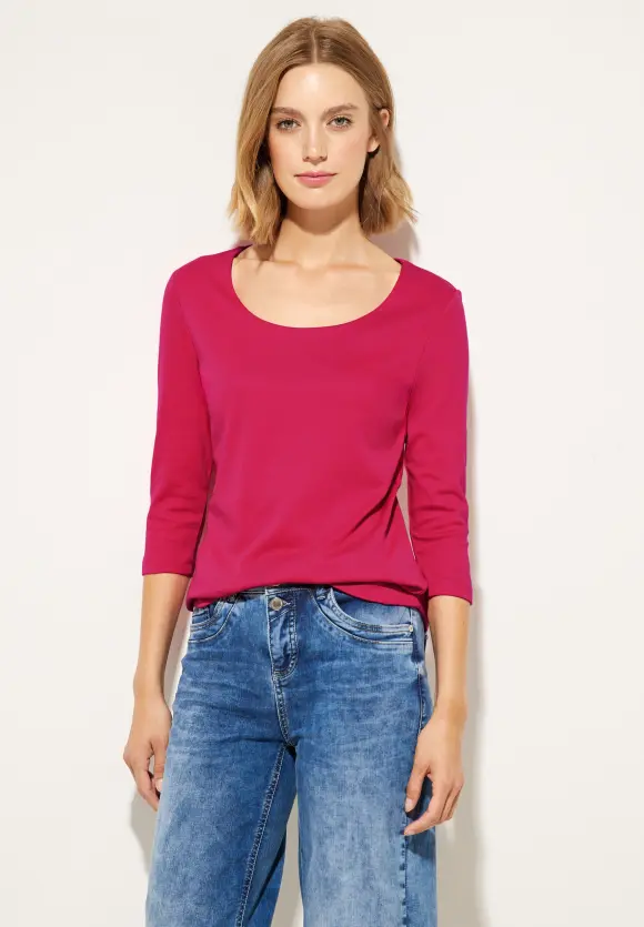 Street One Shirt in Unifarbe