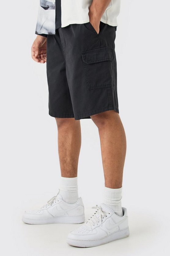 Lockere Cargo-Shorts