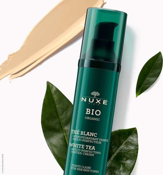 Nuxe Bio White Tea Getönte Gesichtscreme