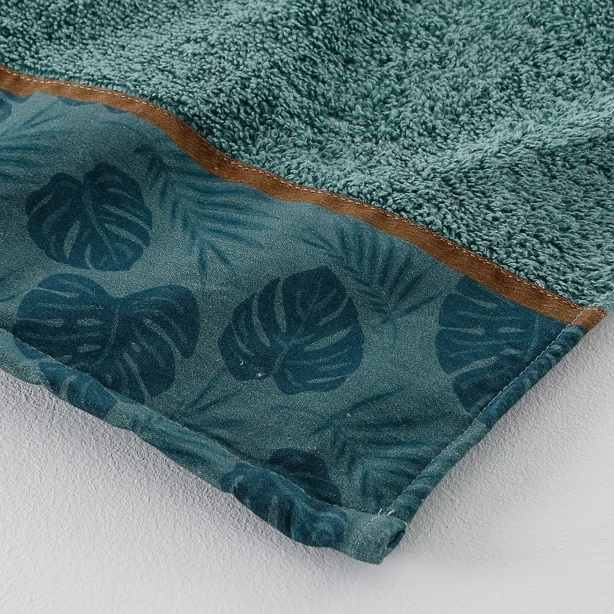 Éponge coton liteau motif jungle
