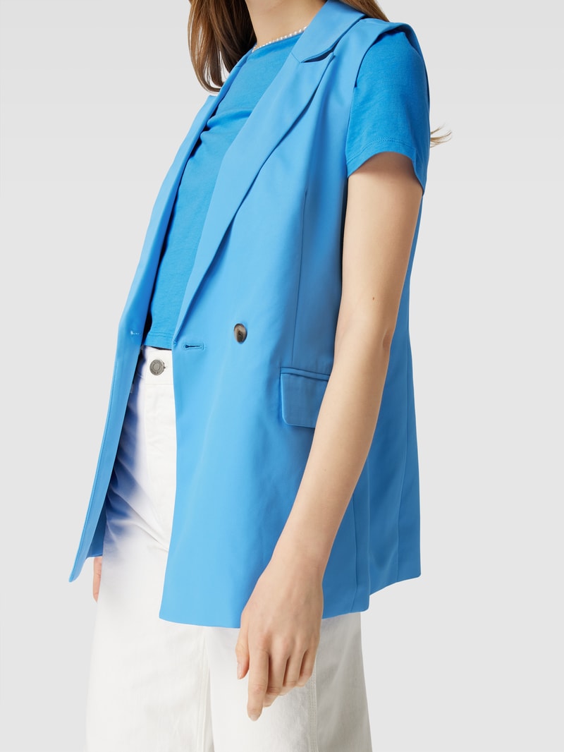 Blazer mit Pattentaschen Modell 'TALLY' in bleu