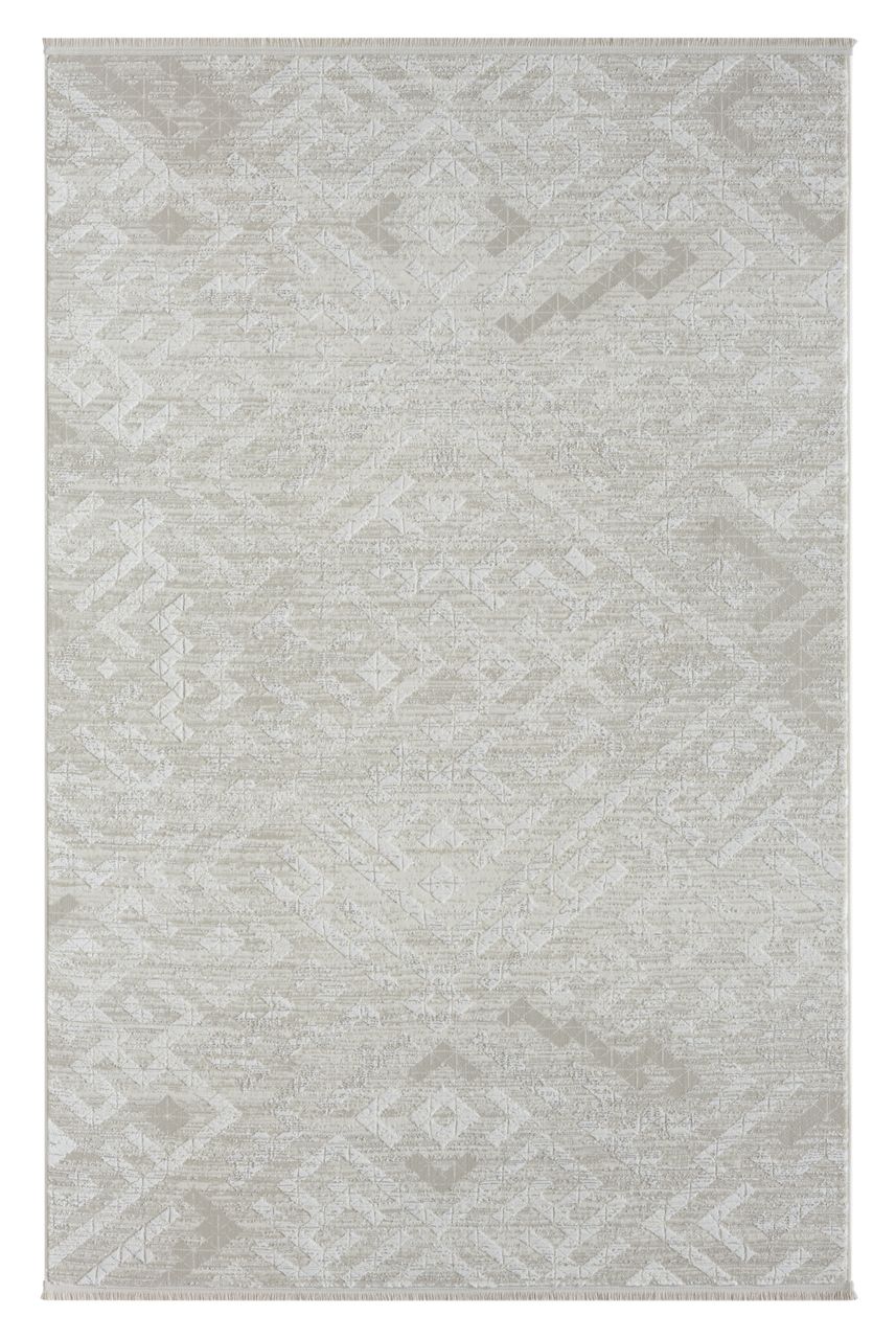 MyFlair Teppich Rachel, 160cm x 230cm, Farbe Beige, rechteckig, Florhöhe 10mm