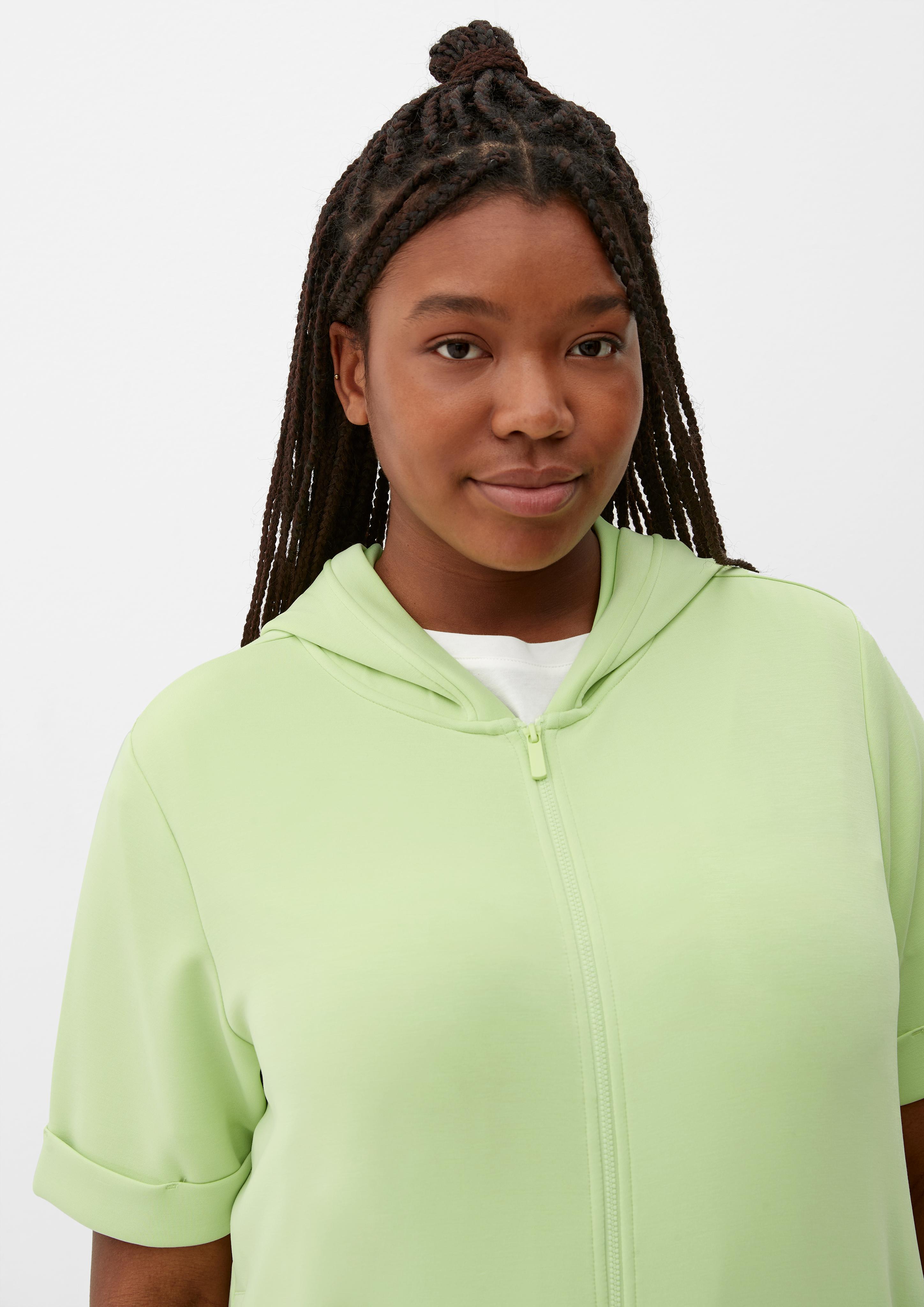 Sweatjacke aus Scuba  2128596-7110