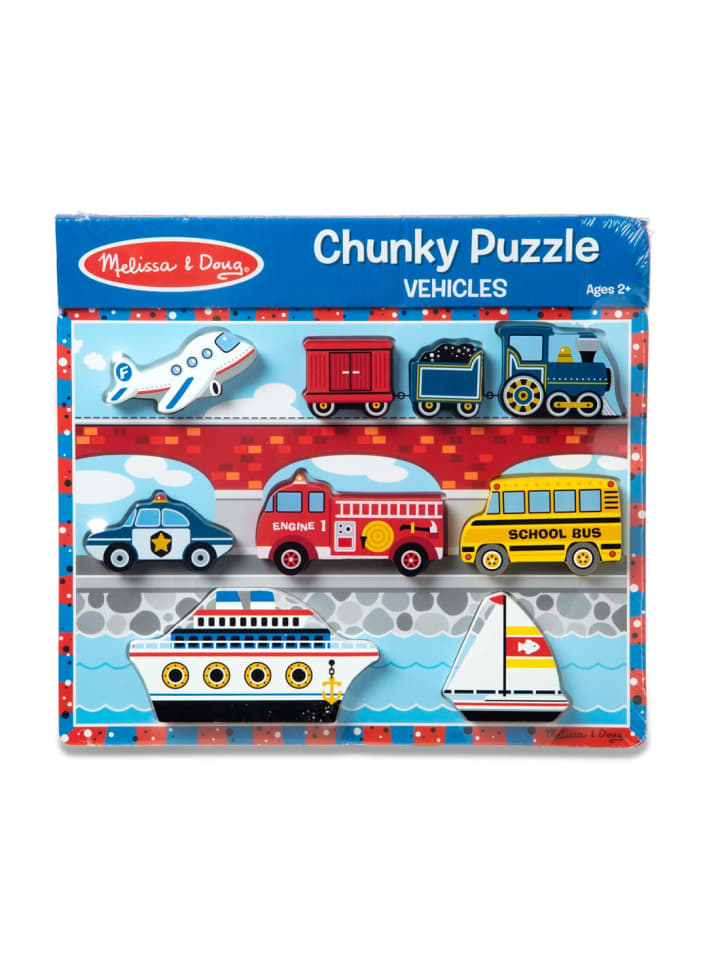 Melissa & Doug Fahrzeuge Chunky Puzzle- ab 3 Jahren günstig kaufen onesize