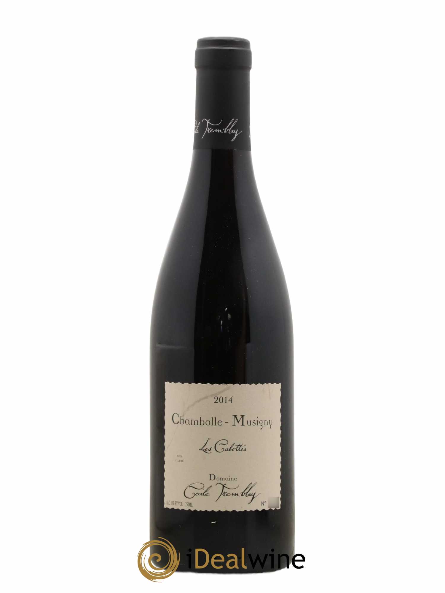 Chambolle-Musigny Les Cabottes Cécile Tremblay  2014 - Lot de 1 Bouteille