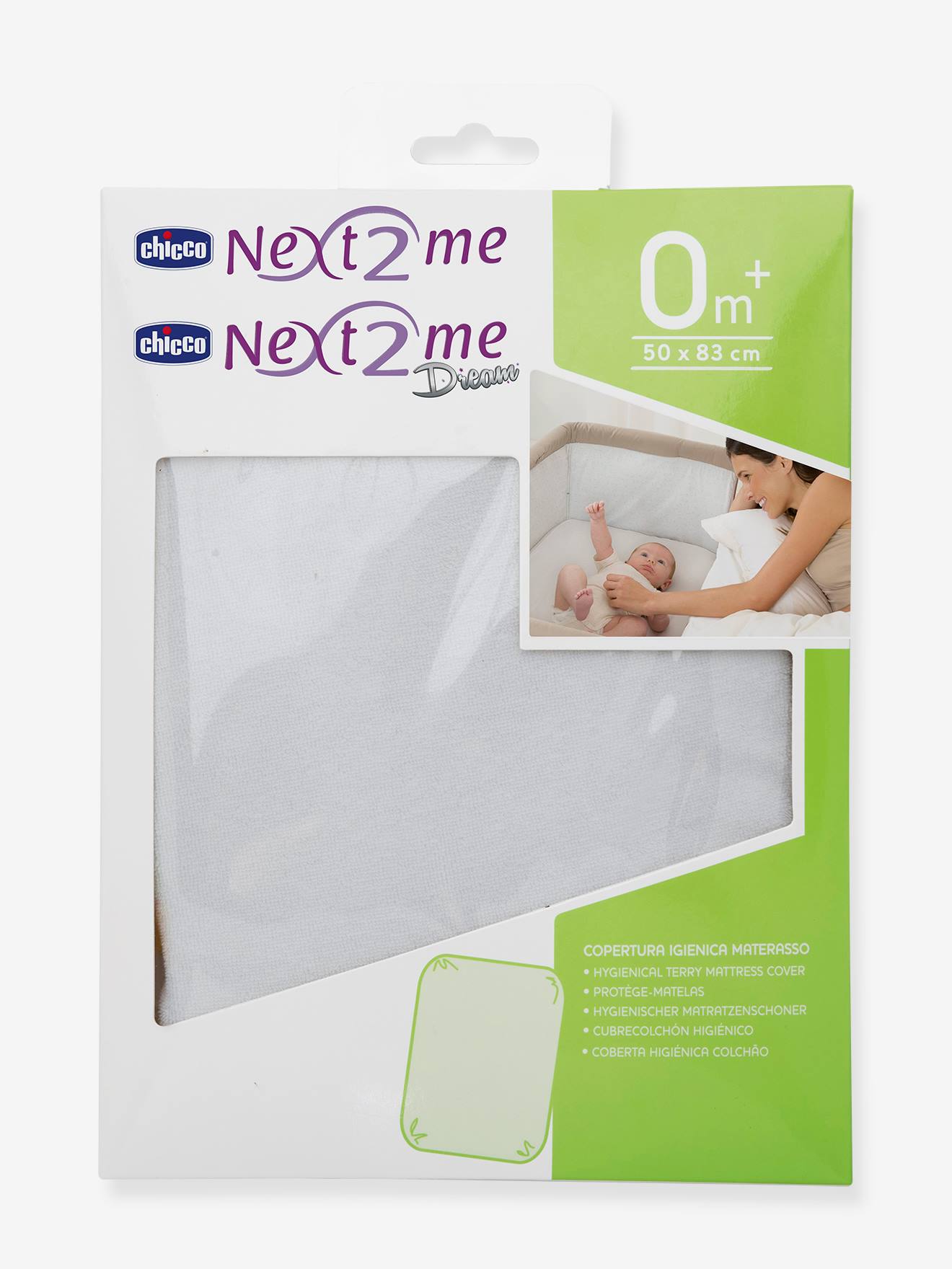 Chicco Matratzenschonbezug für Babybett NEXT2ME CHICCO - weiß