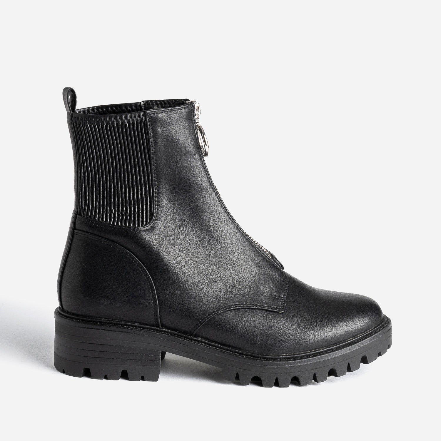 Chelsea boots TEXTO noir zippé
