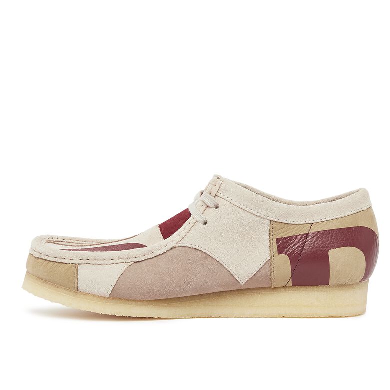 Clarks x Franck Pellegrino Wallabee Red Combi red combi