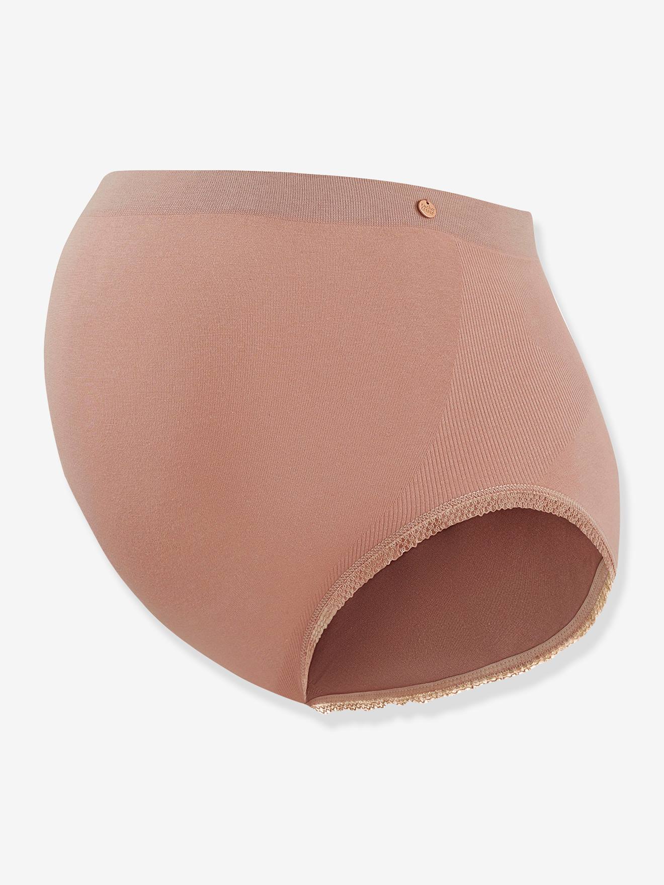 Culotte haute de grossesse sans couture Organic CACHE COEUR naturel