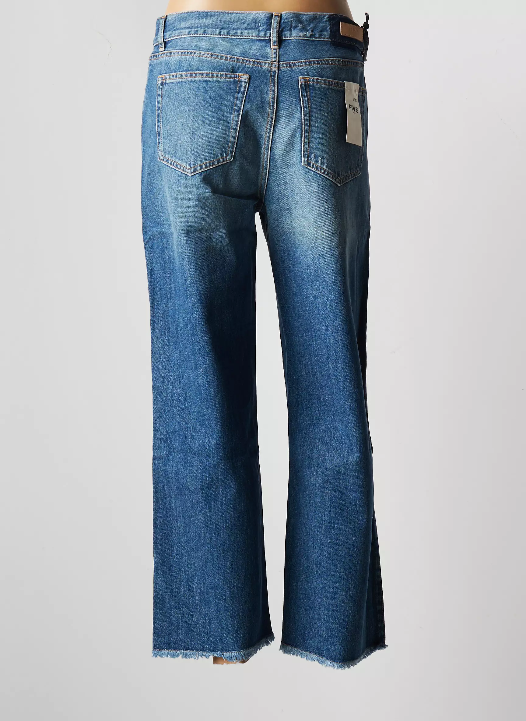 Five Jeans Coupe Droite Femme couleur bleu
