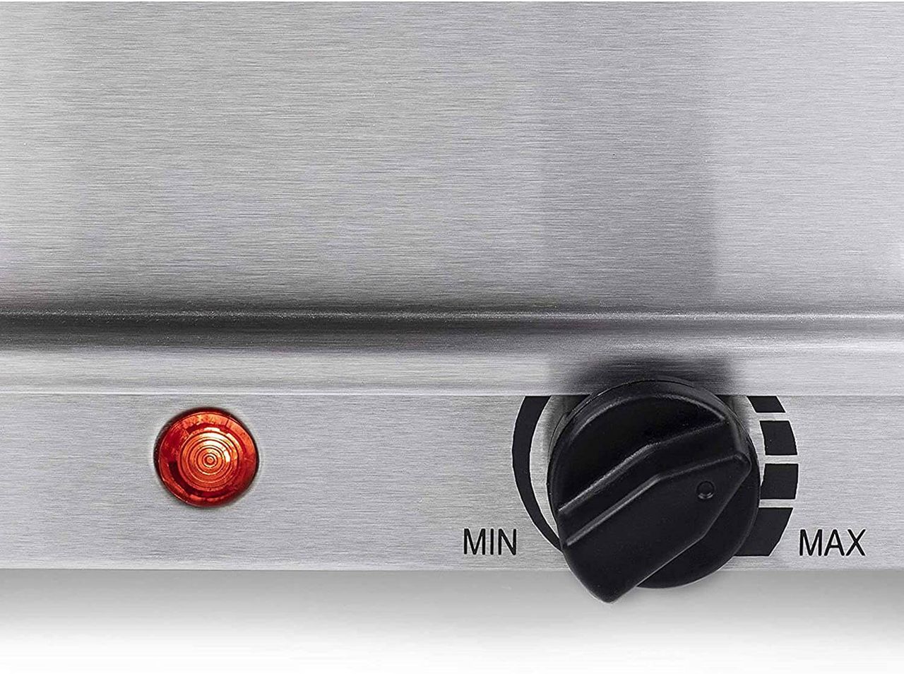 beper BEPER P101TEM001 Buffetwärmer aus Stahl/Kunststoff Grau metallic Essenswärmer Warmhalter Chafing Dish