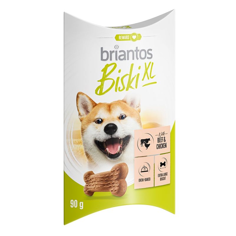 Briantos 'DogBiski' Hundekeks - Huhn und Rind