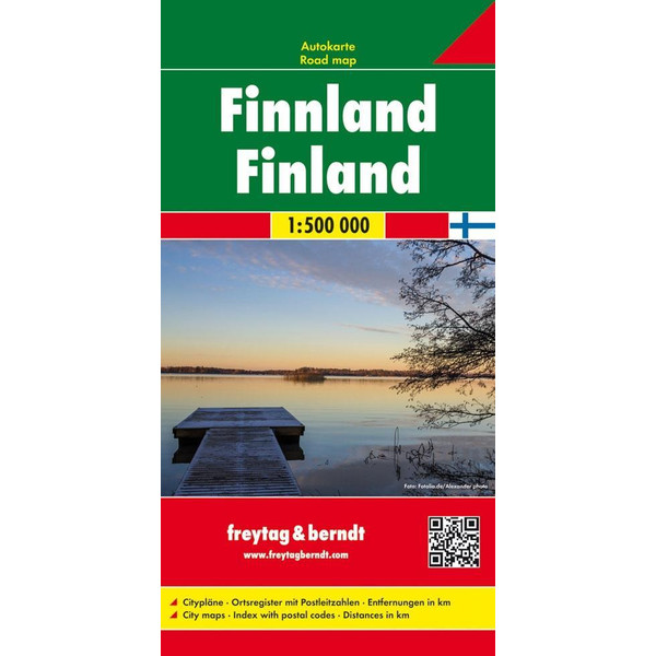 Finnland 1 : 500 000 - Straßenkarte