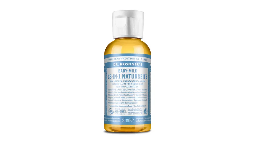DR. BRONNER'S 18-IN-1 Naturseife Neutral –Mild