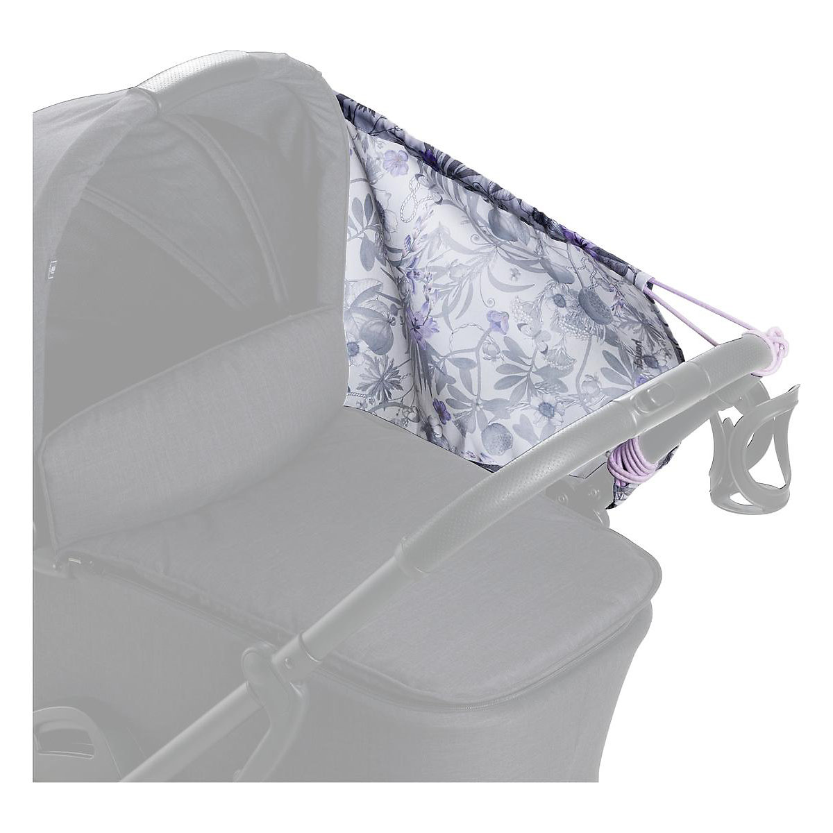 Sonnensegel Minnie Mouse, Floral Grey