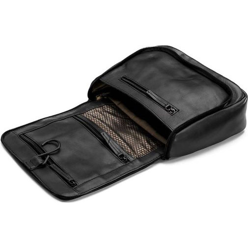 FARMHOOD Memphis Kulturbeutel Leder 27 cm