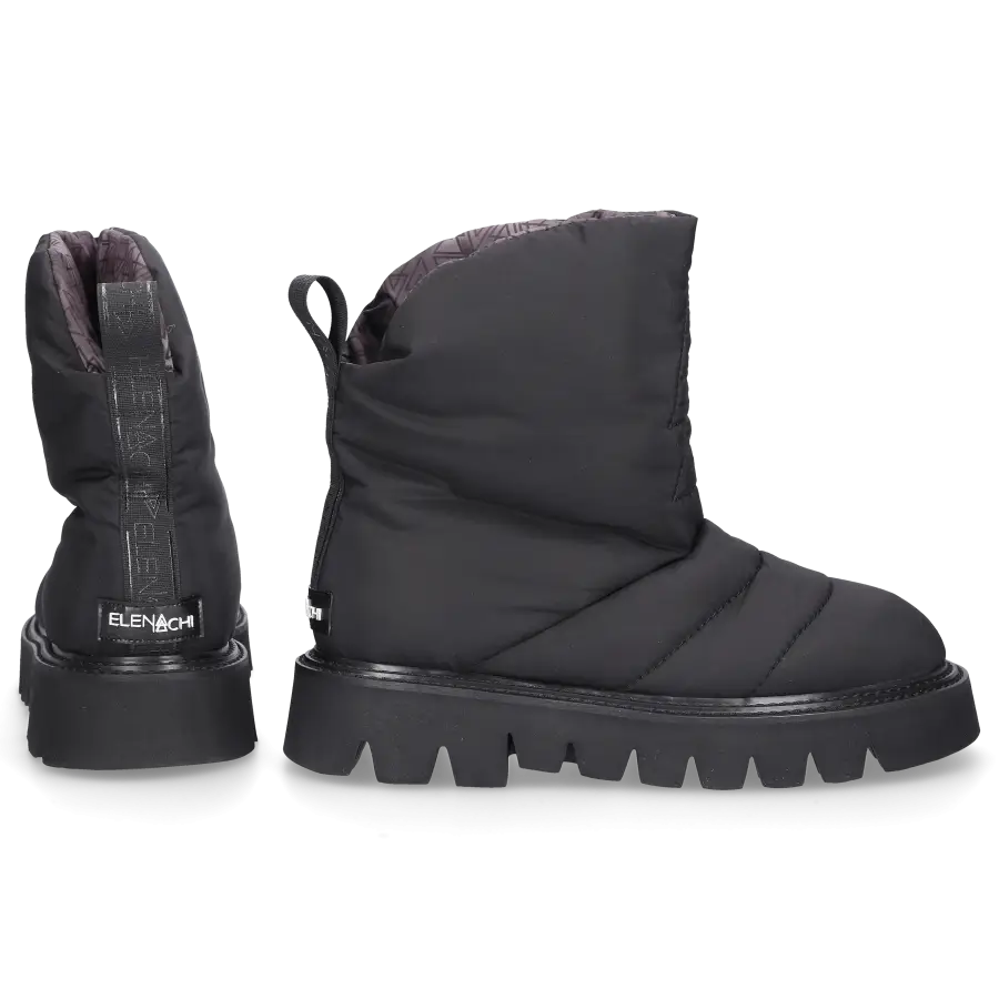 Elena Iachi - Stiefel E3422 Textil - schwarz