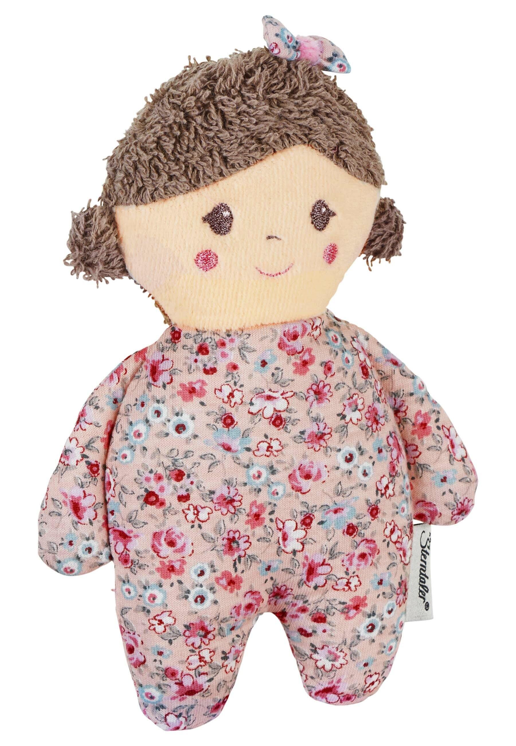 Spielpuppe Mädchen Amelie in Rosa, 16 cm