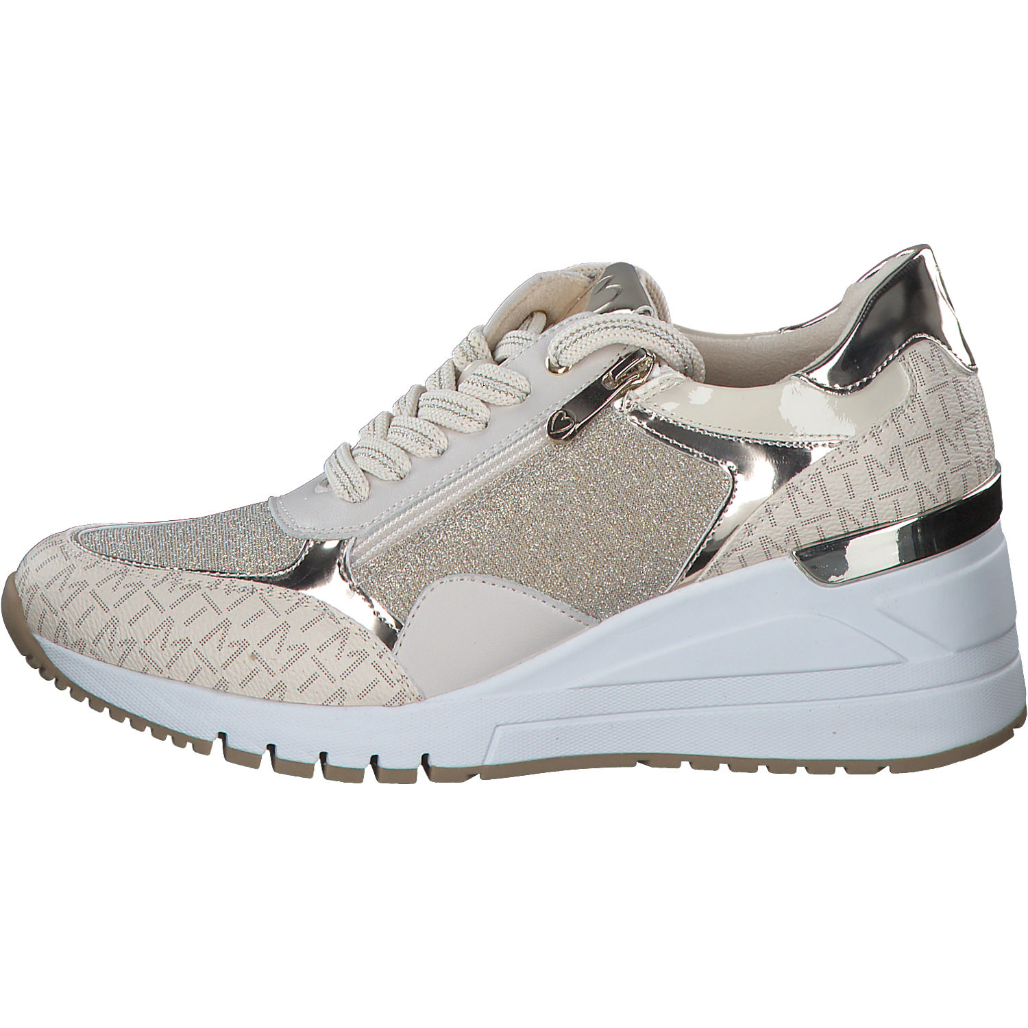 Marco Tozzi 23723, Schnürschuhe, Damen, Gold