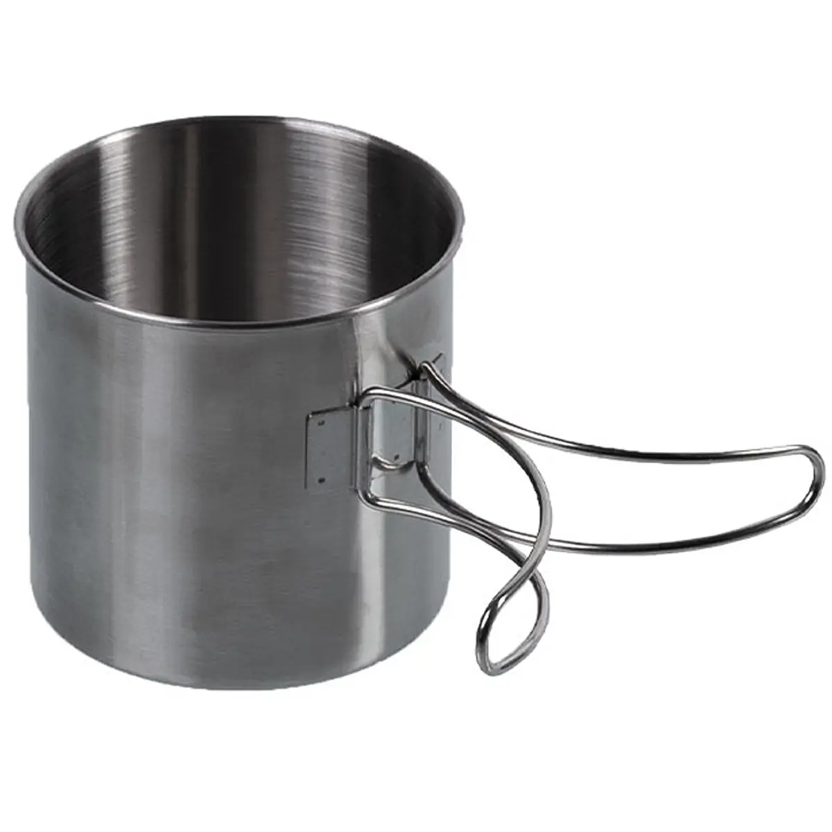 Trinkbecher Edelstahl mit Klappgriffen versch. Gr.