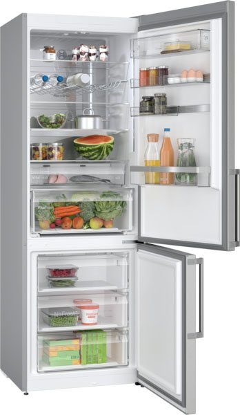 BOSCH Kühl-/Gefrierkombination KGN49AIBT, 203 cm hoch, 70 cm breit
