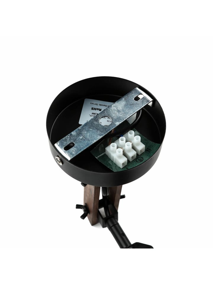 Licht-Erlebnisse Wandlampe in Schwarz Natur günstig kaufen onesize
