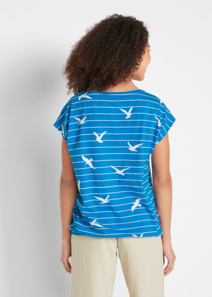 Lässiges Shirt, kurzarm