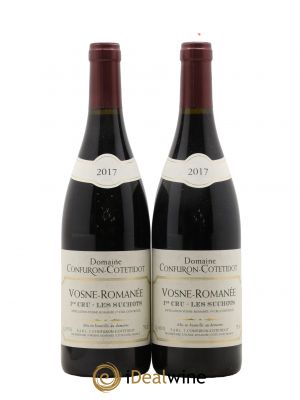 Vosne-Romanée 1er Cru Les Suchots Confuron-Cotetidot  2017 - Lot de 2 Bouteilles