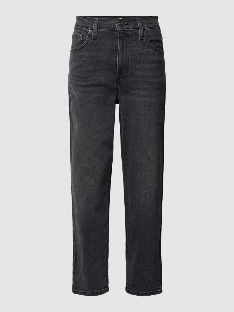 High Waist Mom Jeans im 5-Pocket-Design Modell 'SAY' in jeans