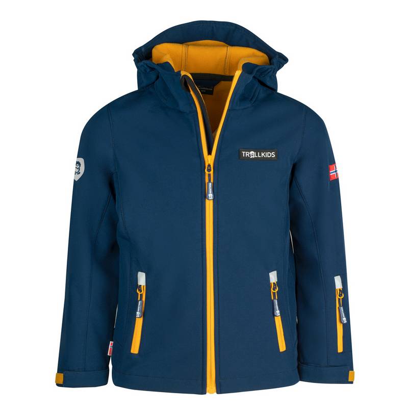 Trollkids Oslofjord Softshelljacke Kinder