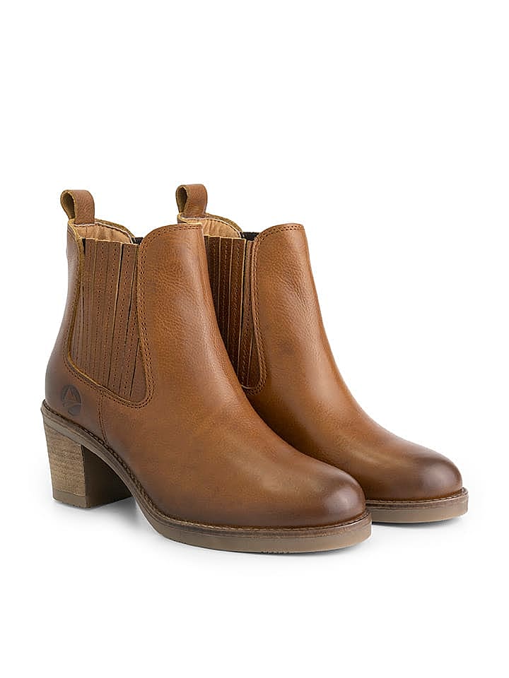 TRAVELIN' Leder-Stiefeletten 