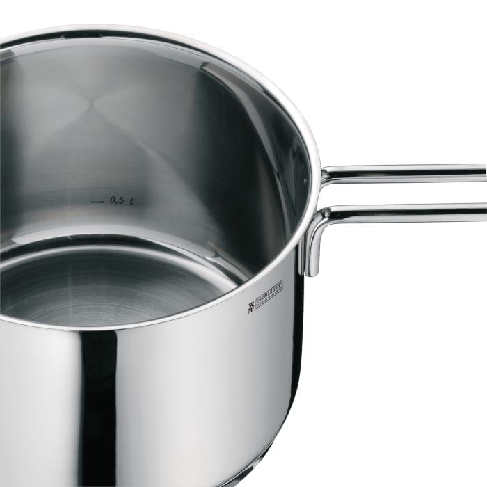 Simmertopf mit Temperaturanzeige und Einsatz, 18 cm
