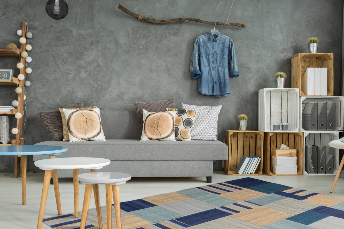 Kayoom Radical 315 Blau / Multi 80cm x 150cm