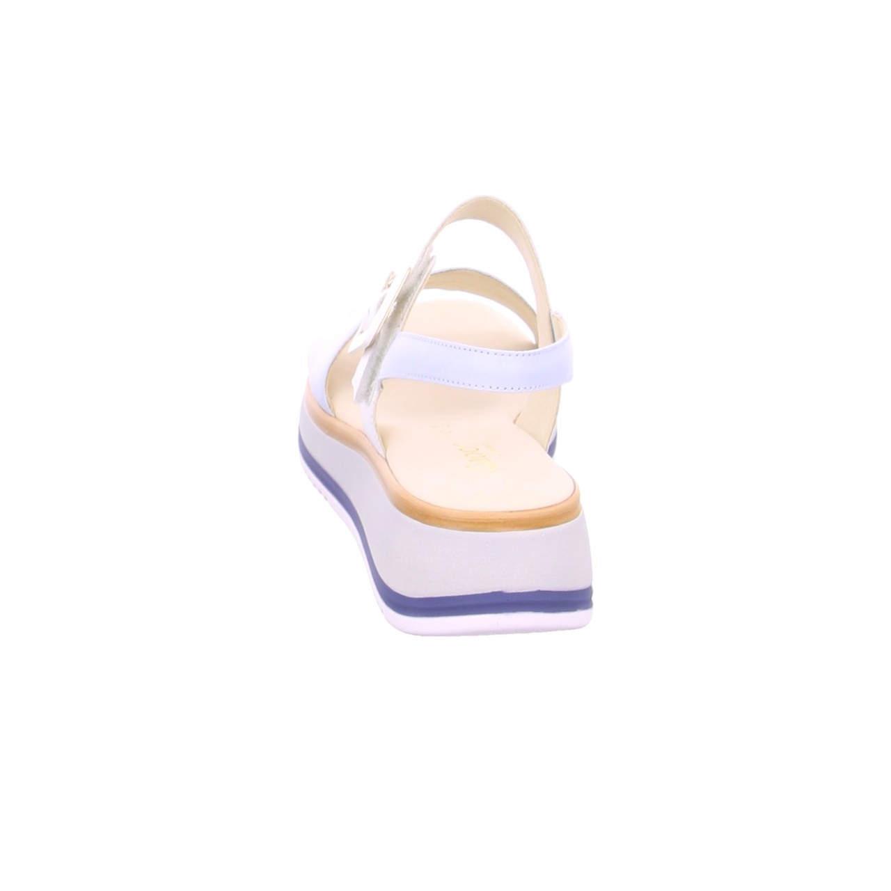 GABOR Komfort Sandalen blau Plateau Sandale
