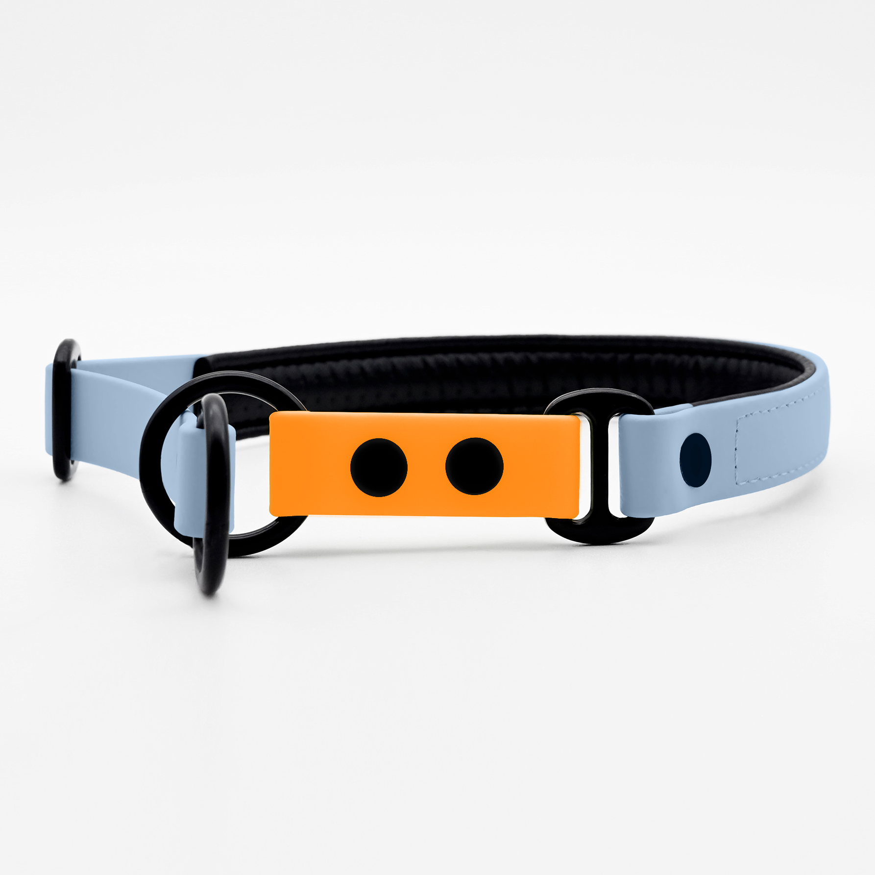 THE DOG IDEA Hundehalsbänder THE DOG IDEA Zugstopp Halsband Hellblau L