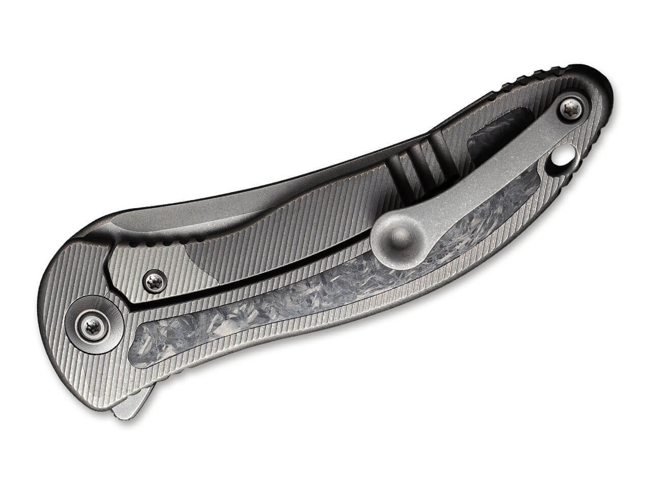 Mini Synergy Titan CF Gray Tanto