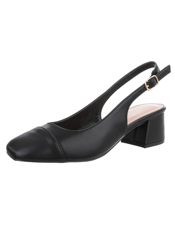 Ital-Design High Heel in Schwarz günstig kaufen