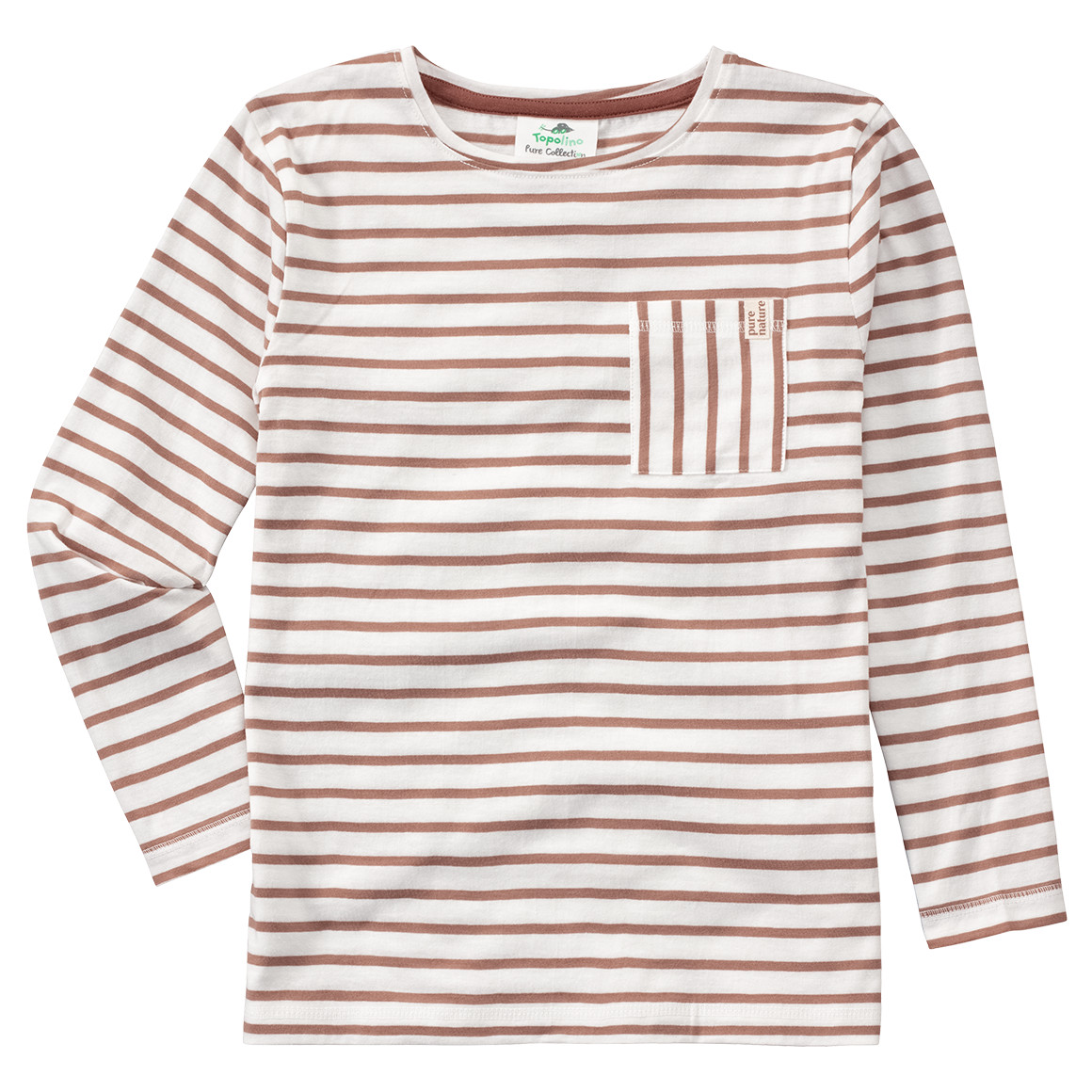 2 Jungen Langarmshirts mit Brusttasche