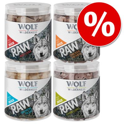 Sparpaket Wolf of Wilderness - RAW Snacks (gefriergetrocknet)