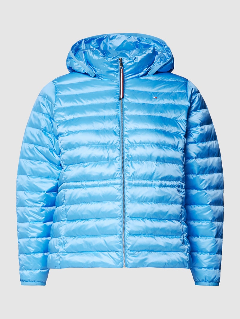 PLUS SIZE Daunenjacke in Stepp-Optik in türkis