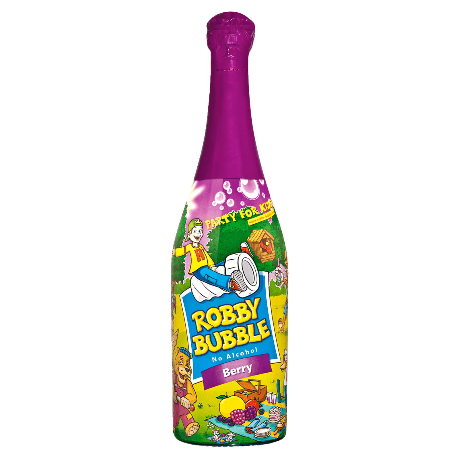 Robby Bubble Berry alkoholfrei 0,75l