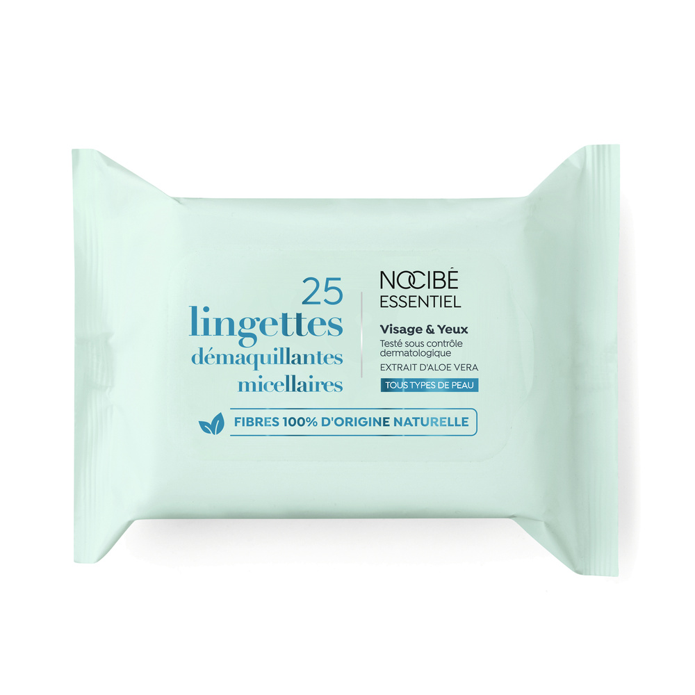 Nocibé Essentiel Lingettes Démaquillantes Visage & Yeux
