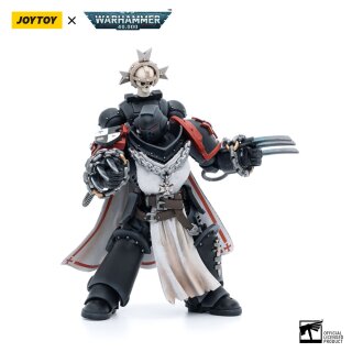 Warhammer 40k Actionfigur 1/18 Black Templars Primaris Sword Brethren Alberic 12 cm
